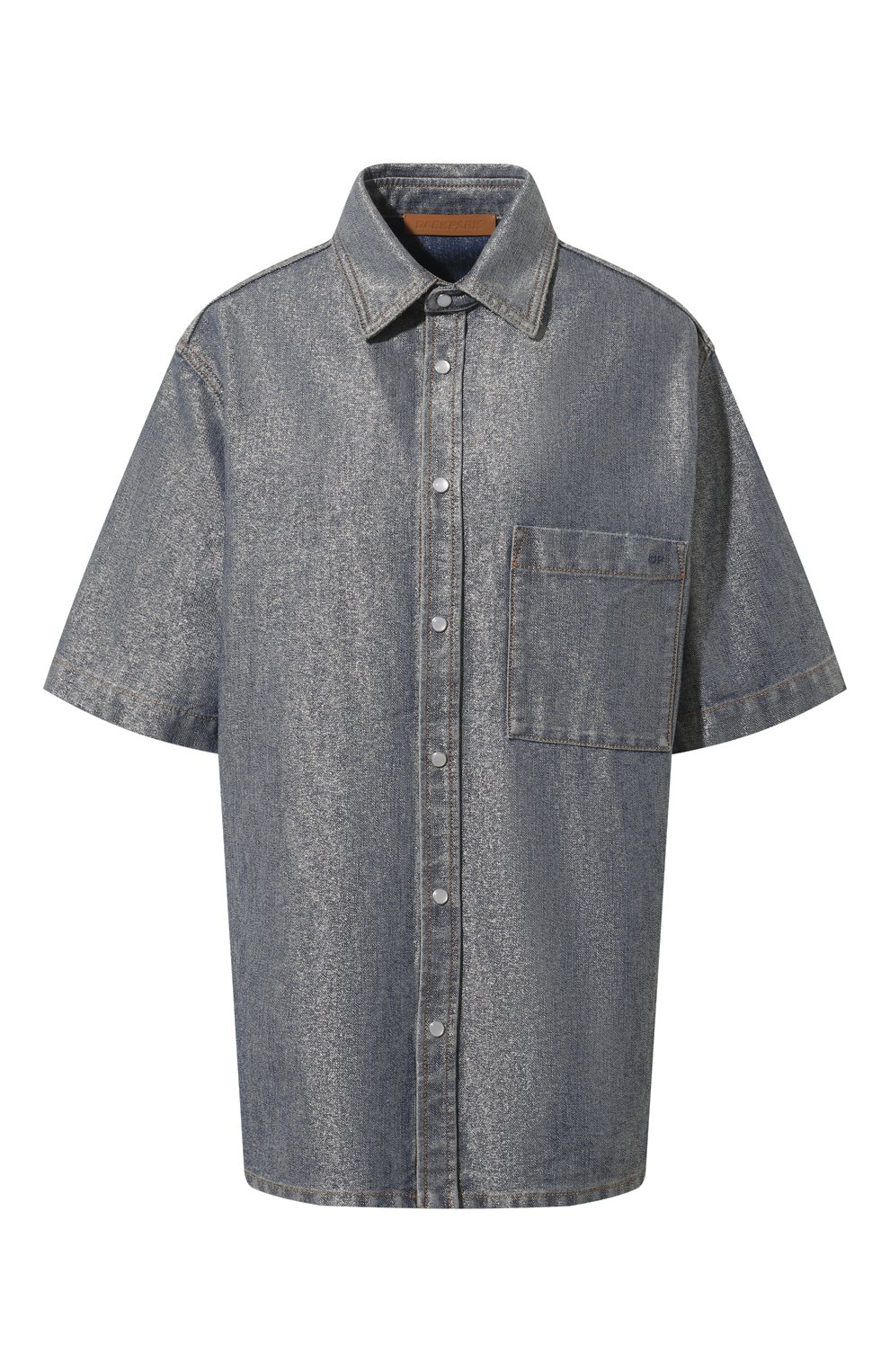 Джинсовая рубашка DARKPARK голубого цвета по цене 69950 руб., арт. WSH14/DBL06W051, фото 1 Джинсовая рубашка DARKPARK, арт. WSH14/DBL06W051, фото 1