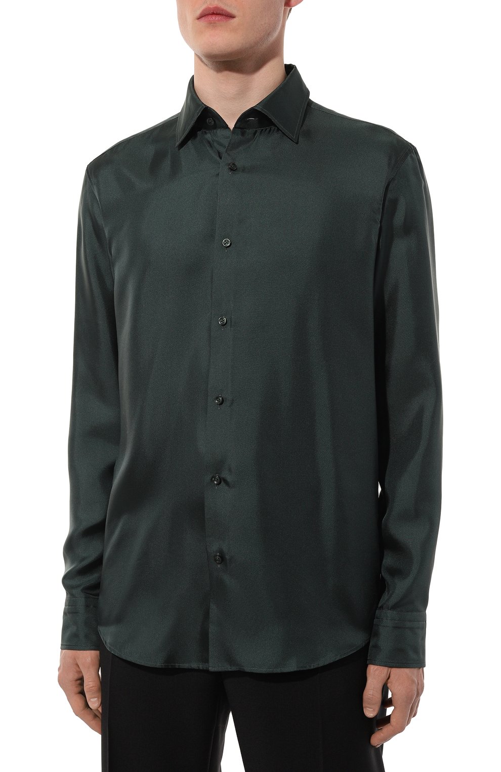 Шелковая рубашка BOSS, арт. 50527618, фото 3