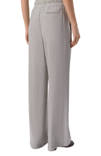 Брюки MM6 серого цвета по цене 69950 руб., арт. S52KA0529/M35737, фото 4 Брюки MM6, арт. S52KA0529/M35737, фото 4