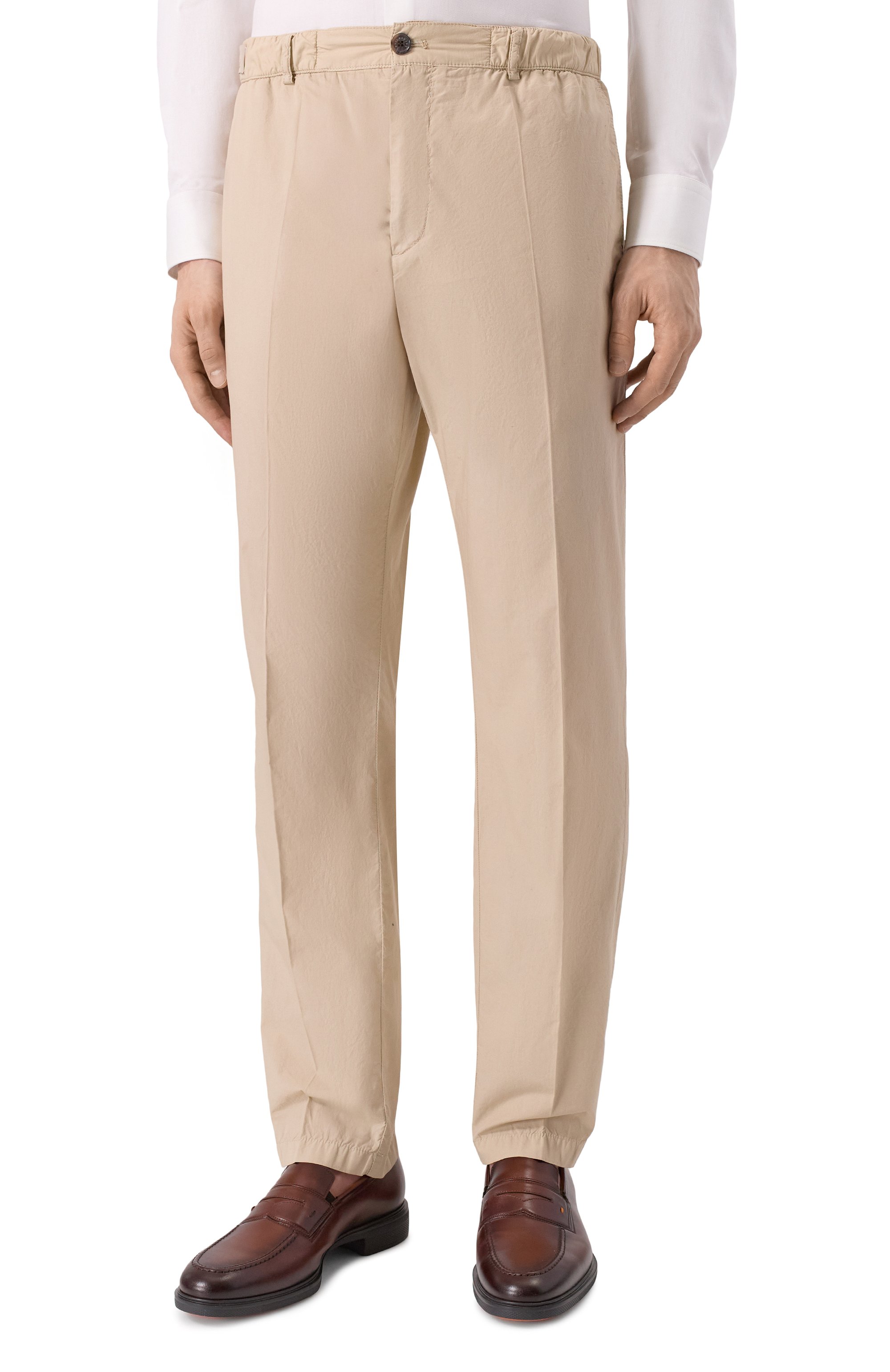 Хлопковые брюки PAUL&SHARK, арт. 25414024, фото 3