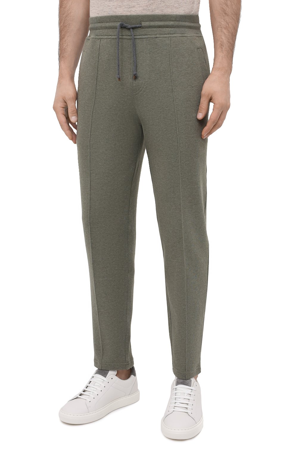 Хлопковые брюки BRUNELLO CUCINELLI, арт. M0T313212G, фото 3