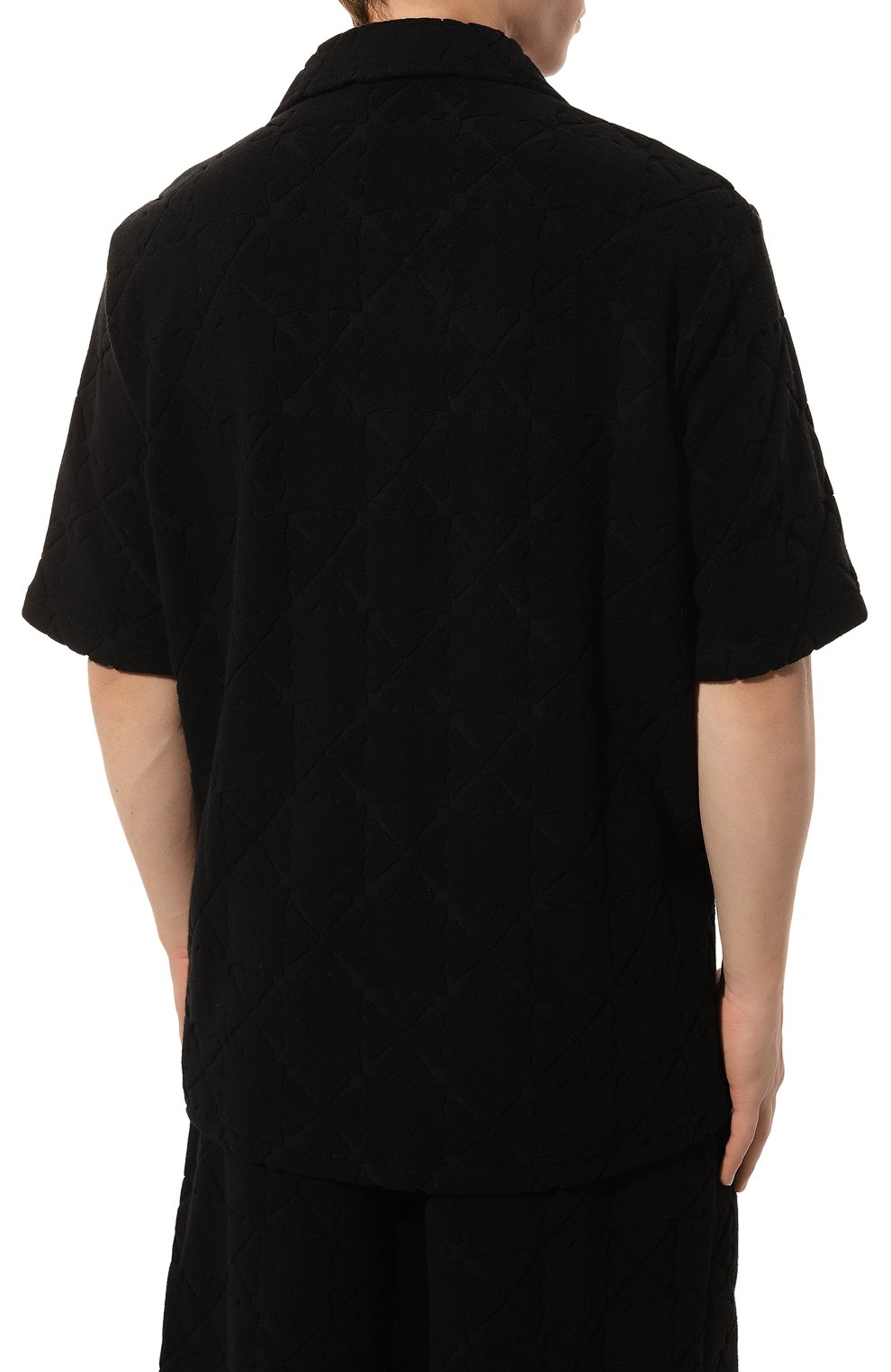 Хлопковая рубашка OFF-WHITE, арт. 0MGG013F24JER002, фото 4