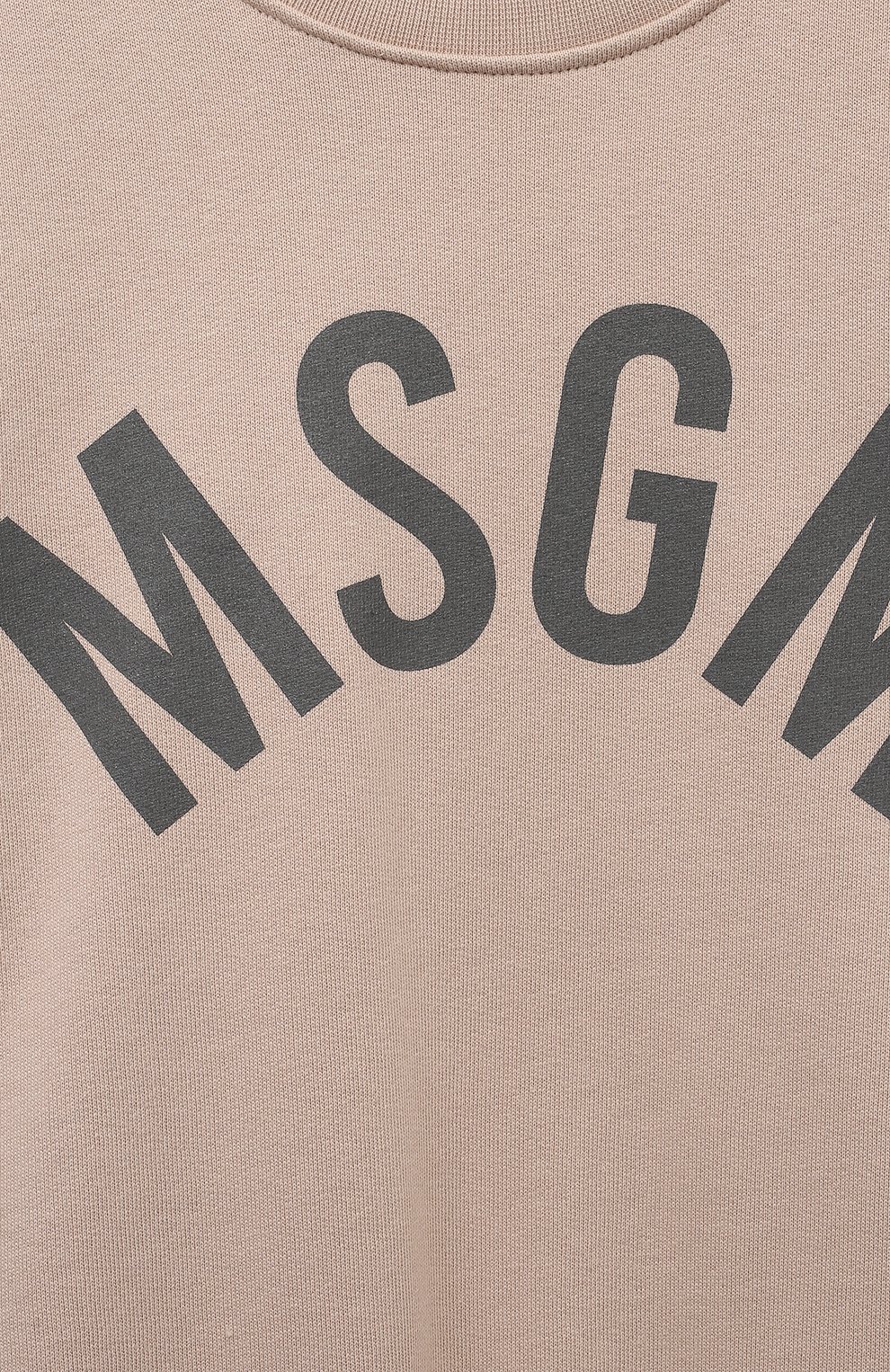 Хлопковый свитшот MSGM KIDS, арт. S4MSJBSW263, фото 3