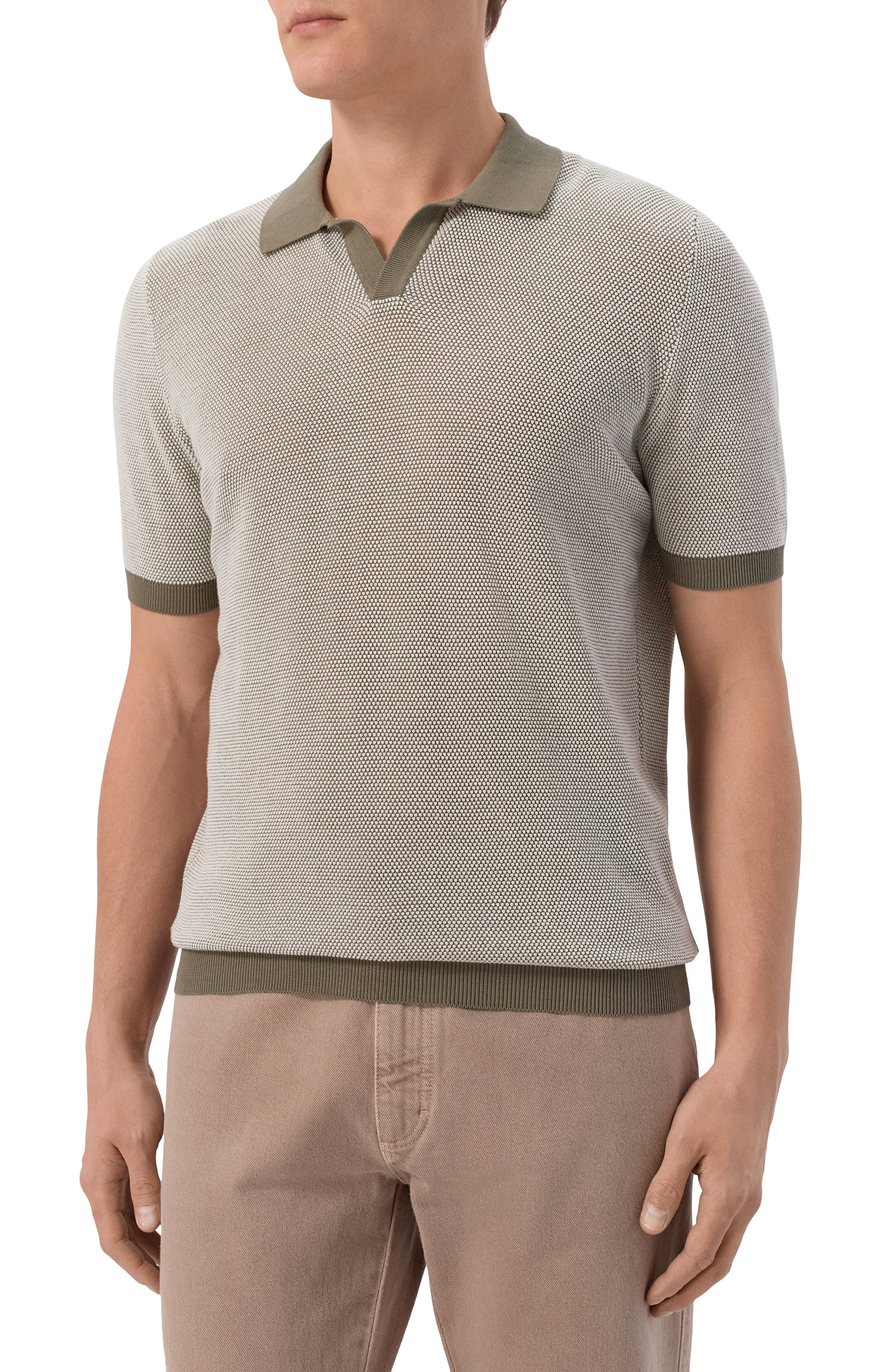 Хлопковое поло GRAN SASSO, арт. 57155/26901, фото 3