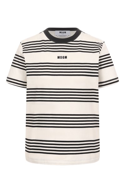 Женская хлопковая футболка MSGM, арт. 3841MDM138/257128