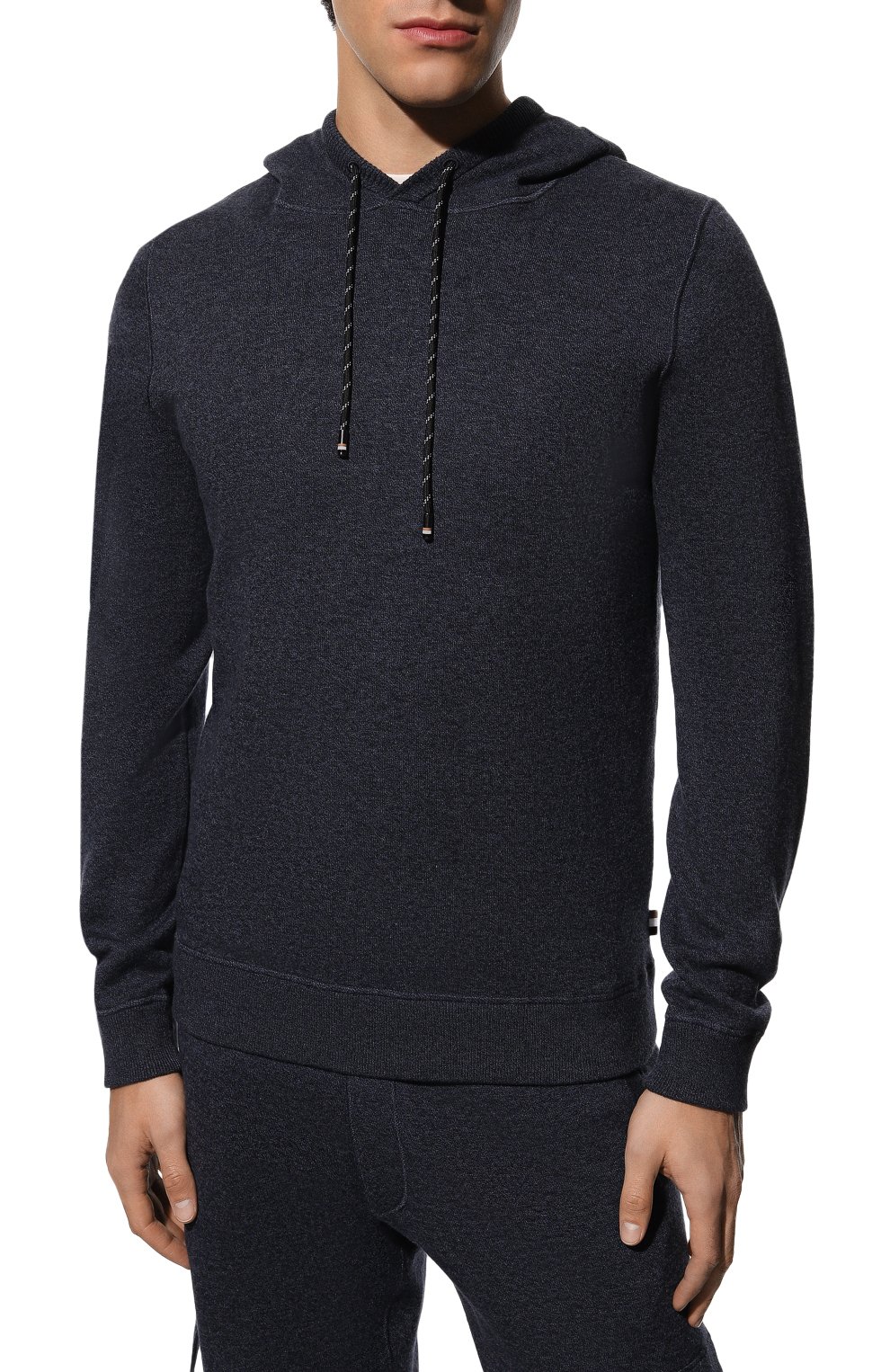 Худи из хлопка и шерсти BOSS, арт. 50482648, фото 3
