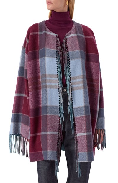 Кашемировое пончо COLOMBO, арт. S2105/5745-PL10, фото 3