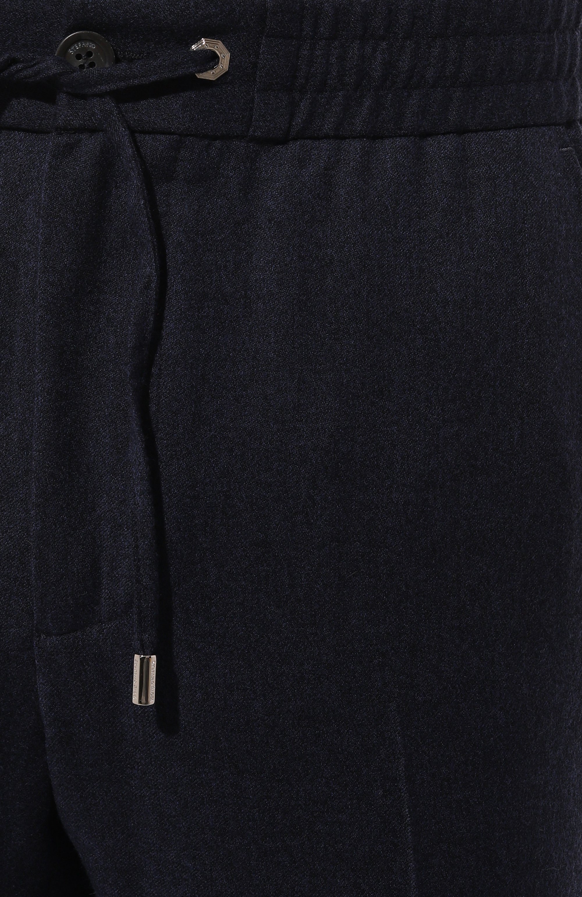 Шерстяные джоггеры STEFANO RICCI темно-синего цвета по цене 105000 руб., арт. M1T4300080/W0004R, фото 5 Шерстяные джоггеры STEFANO RICCI, арт. M1T4300080/W0004R, фото 5