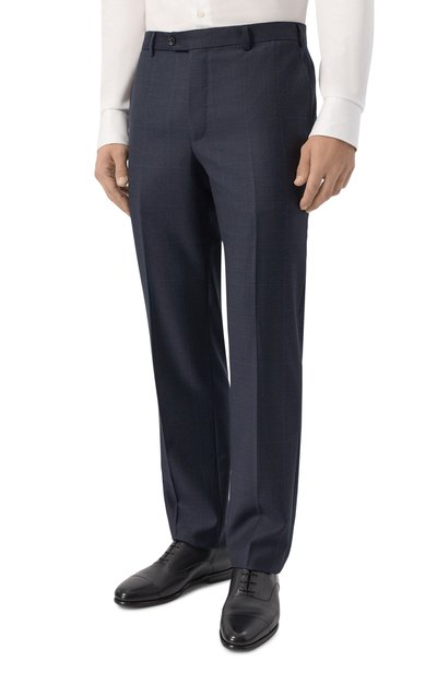Шерстяной костюм SARTORIA LATORRE темно-синего цвета по цене 144500 руб., арт. G0I7EF/QK0534_SET, фото 4 Шерстяной костюм SARTORIA LATORRE, арт. G0I7EF/QK0534_SET, фото 4