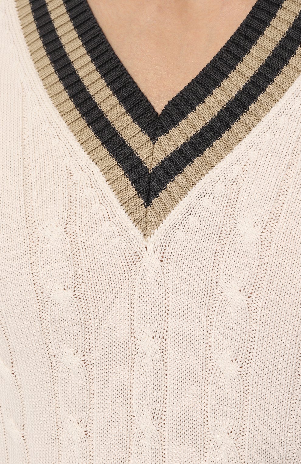 Хлопковый пуловер GRAN SASSO, арт. 23138/18019, фото 5