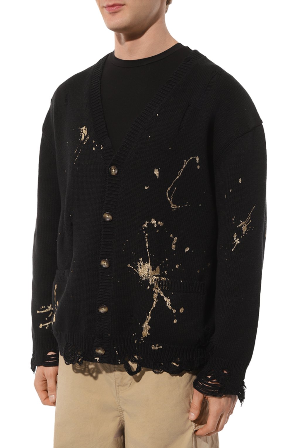 Хлопковый кардиган R13, арт. R13WY200-Y126B, фото 3