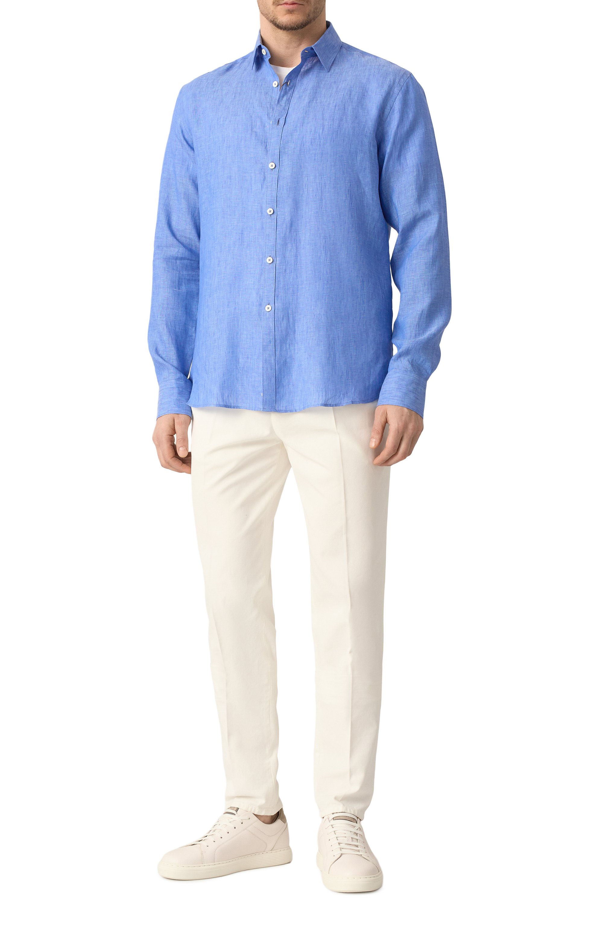 Льняная рубашка CANALI, арт. CSL7077/GL03099, фото 2