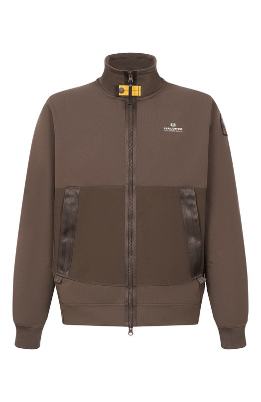 Хлопковая толстовка Parajumpers 26SM-PM FLR E02 Коричневый 26SM-PM FLR E02