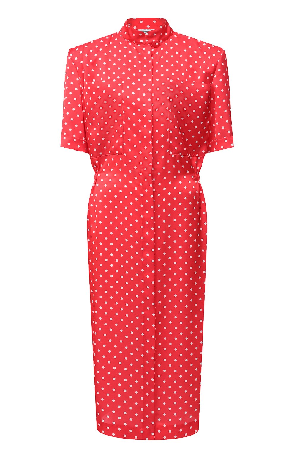 Платье VETEMENTS, арт. WE51DR100R 2607/RED/WHITE, фото 1
