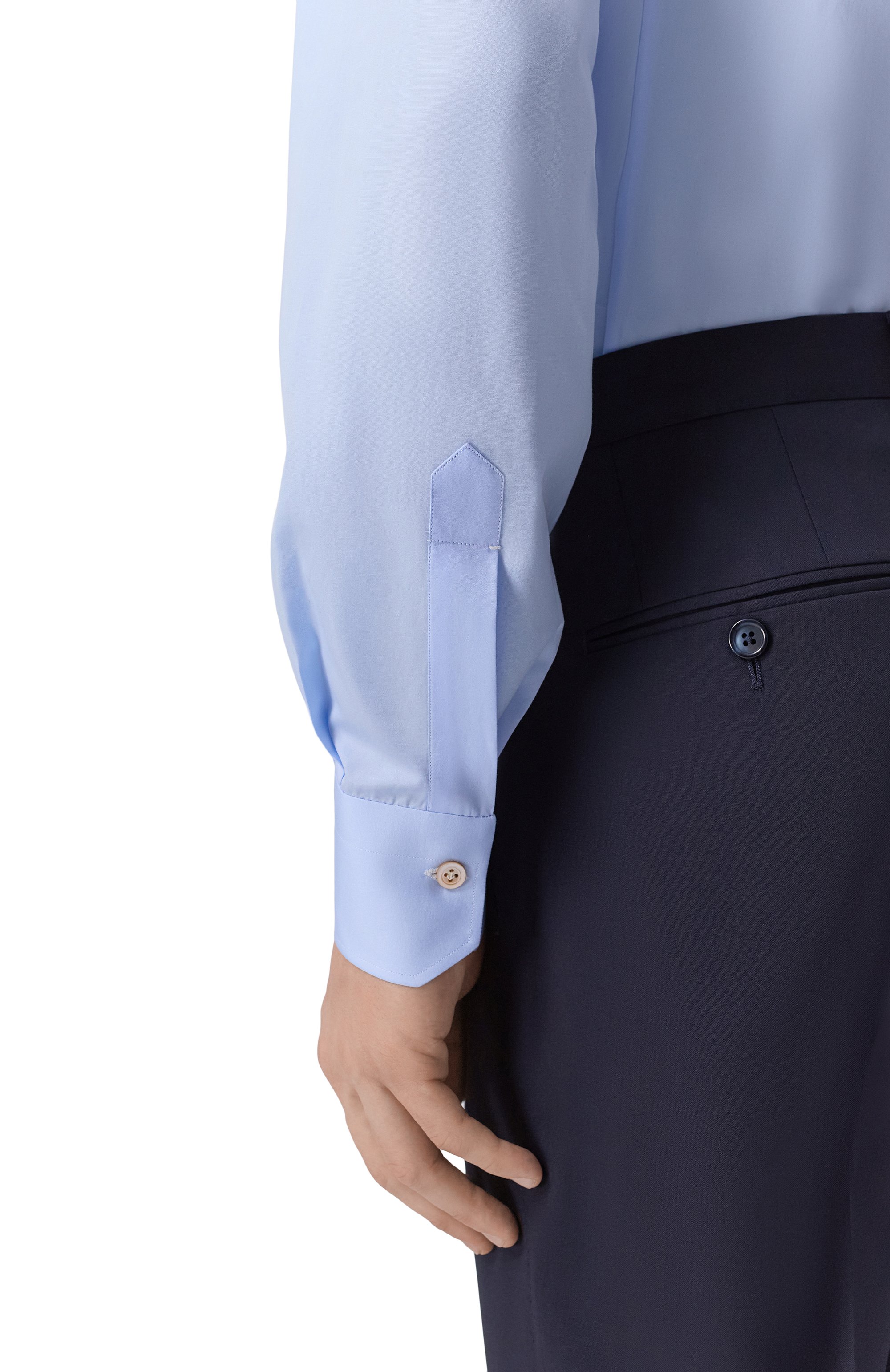 Хлопковая сорочка KITON, арт. UCCH06601, фото 5