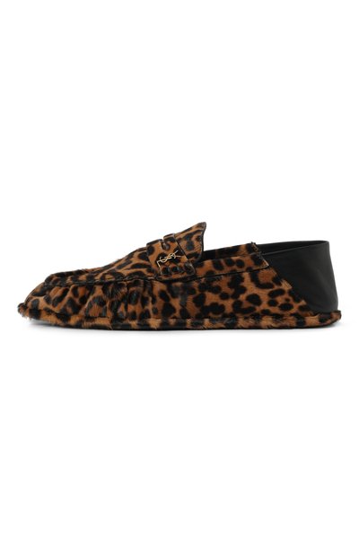 Кожаные пенни-лоферы le loafer SAINT LAURENT, арт. A003S0/AAG4F, фото 4