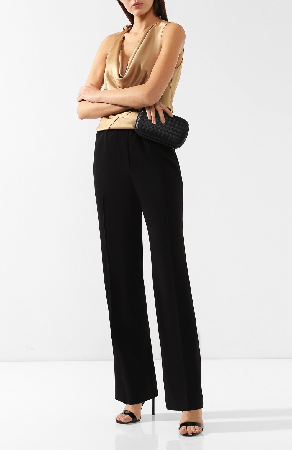 Шерстяные брюки BOTTEGA VENETA, арт. 538827/V0JF0, фото 2