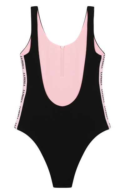 Слитный купальник LA PERLA черного цвета по цене 10400 руб., арт. 67601/8A-14A, фото 2 Слитный купальник LA PERLA, арт. 67601/8A-14A, фото 2