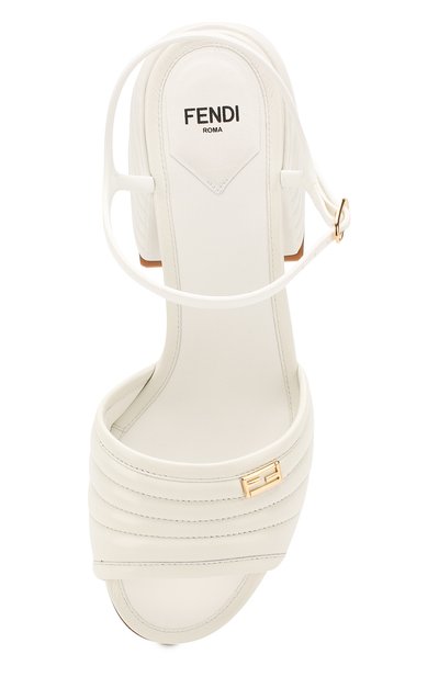Кожаные босоножки FENDI, арт. 8X7067 AAXI, фото 5