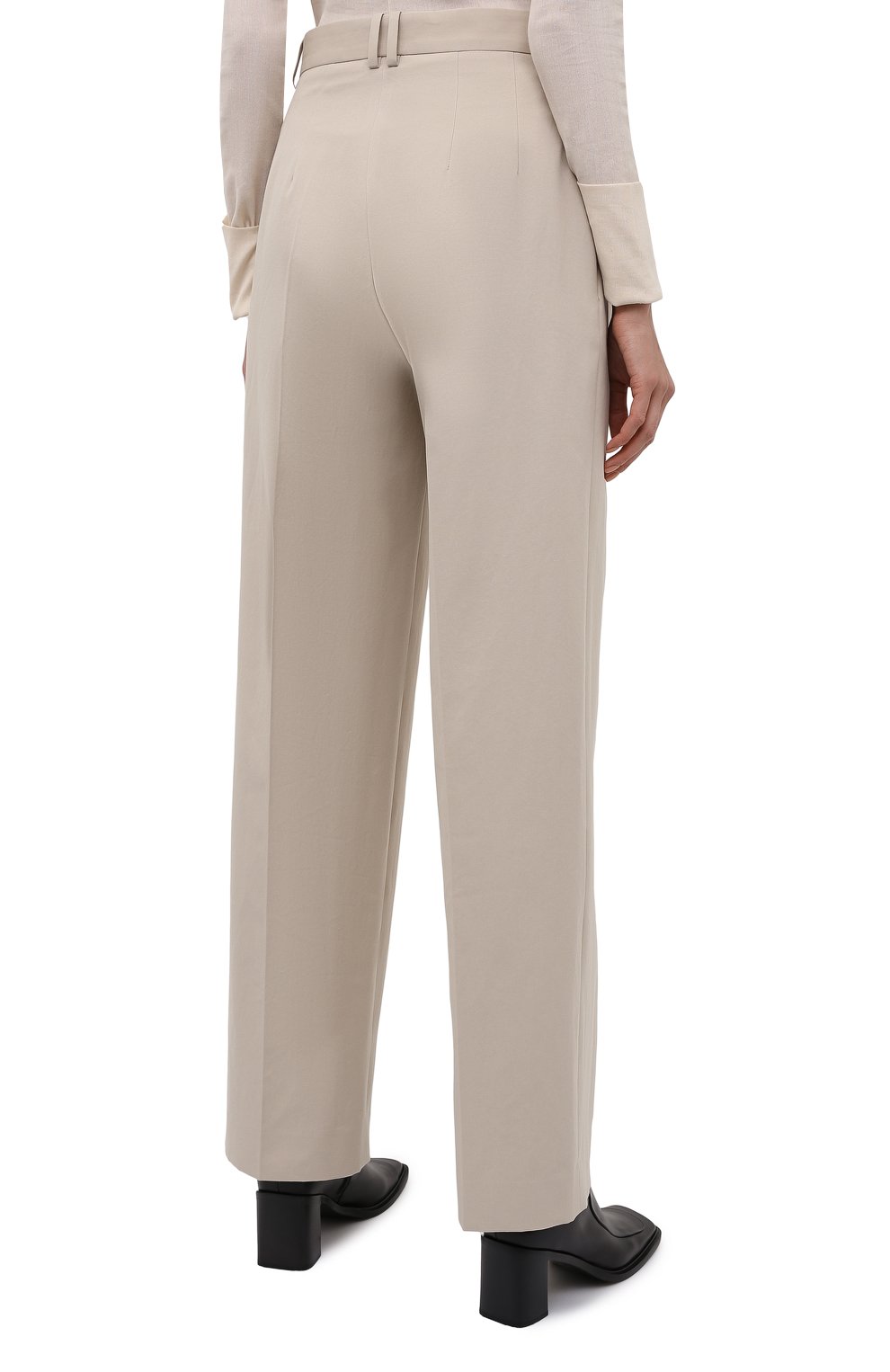 Хлопковые брюки THE ROW, арт. 5629W2047, фото 4