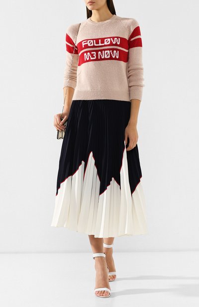 Пуловер из смеси шерсти и вискозы REDVALENTINO, арт. RR3KCA01/DTM, фото 2