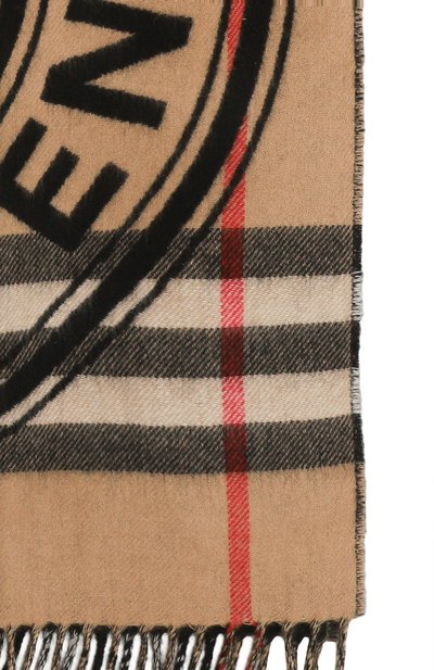 Кашемировый шарф BURBERRY бежевого цвета по цене 59950 руб., арт. 8059391, фото 4 Кашемировый шарф BURBERRY, арт. 8059391, фото 4
