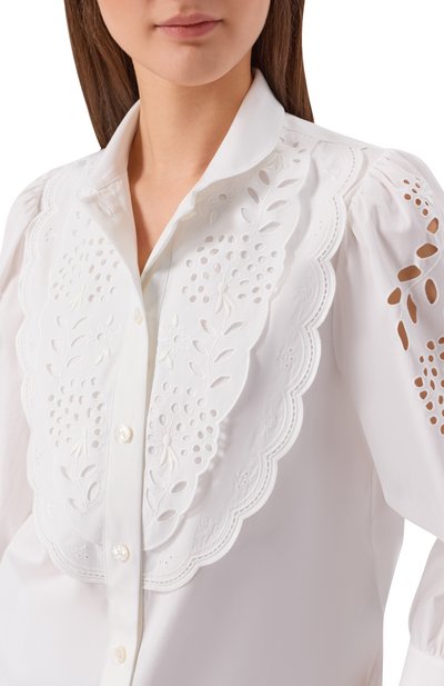 Х лопковая рубашка VALENTINO, арт. 8B3AB820/9VN, фото 5