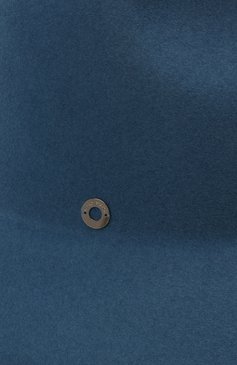 Женская фетровая шляпа ingrid LORO PIANA синего цвета, арт. FAL3434 | Фото 3 (Материал: Текстиль, Шерсть; Материал сплава: Проставлено; Нос: Не проставлено)