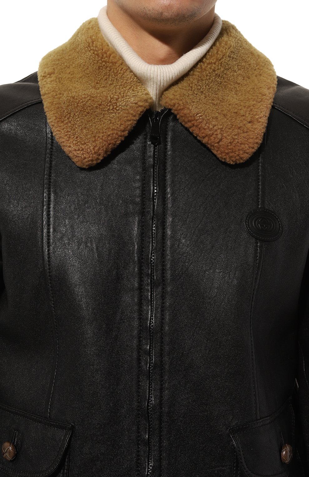 Дубленка из овчины GUCCI, арт. 649989 XNANA, фото 5