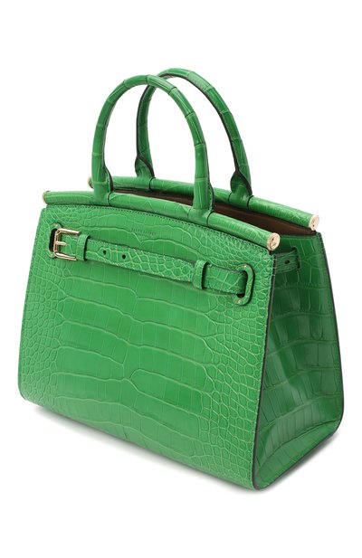 Сумка rl50 large из кожи аллигатора RALPH LAUREN, арт. 435769042/AMIS, фото 4