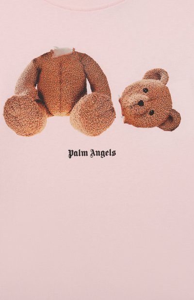 Хлопковая футболка PALM ANGELS, арт. F6PAJGTH050, фото 3