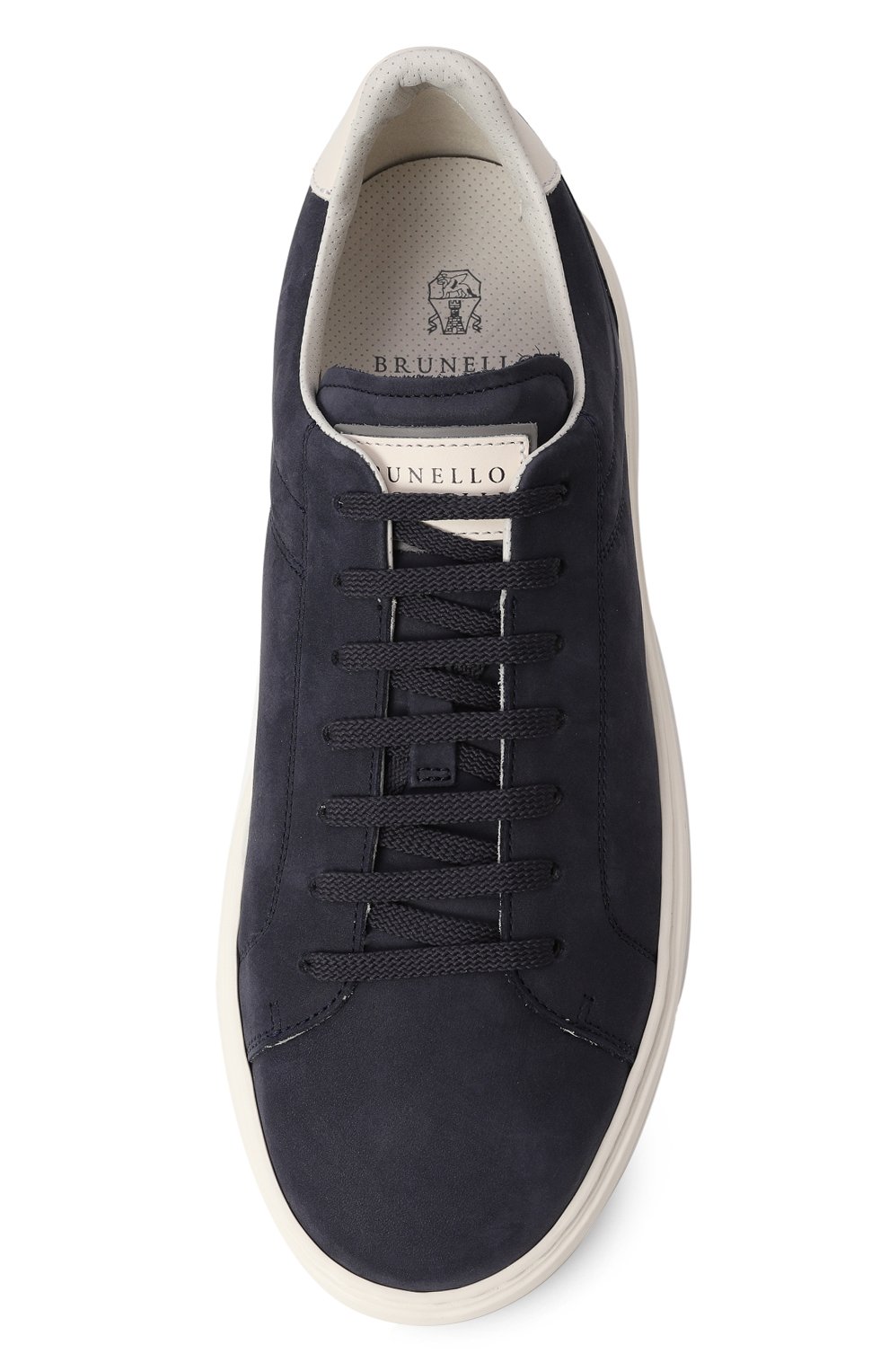 Кеды из нубука BRUNELLO CUCINELLI, арт. MZUDBTJ264, фото 6