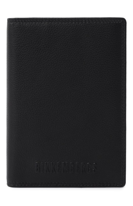 Кожаная обложка для паспорта Dirk Bikkembergs BKPU01372M Чёрный BKPU01372M