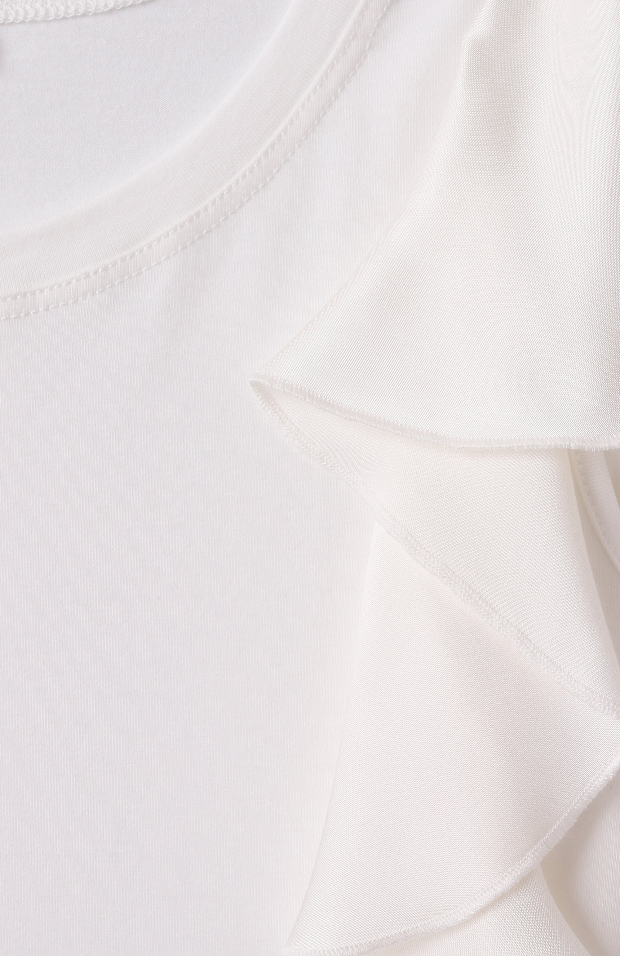 Хлопковая футболка MONNALISA, арт. 17E601, фото 3