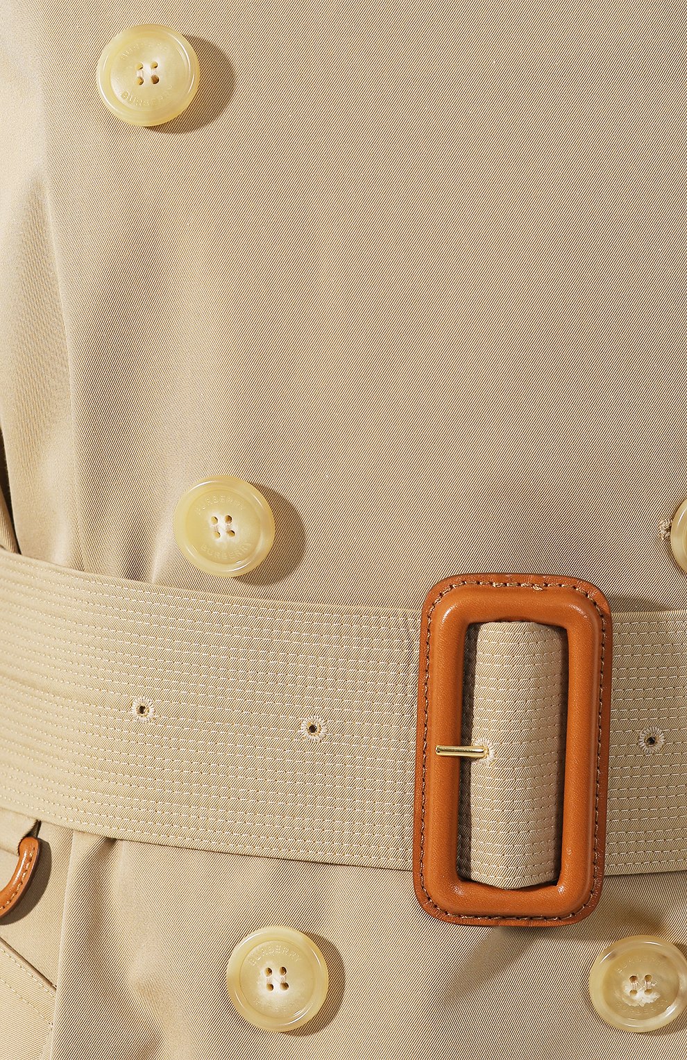 Хлопковый тренч gabardine BURBERRY, арт. 8008842, фото 5