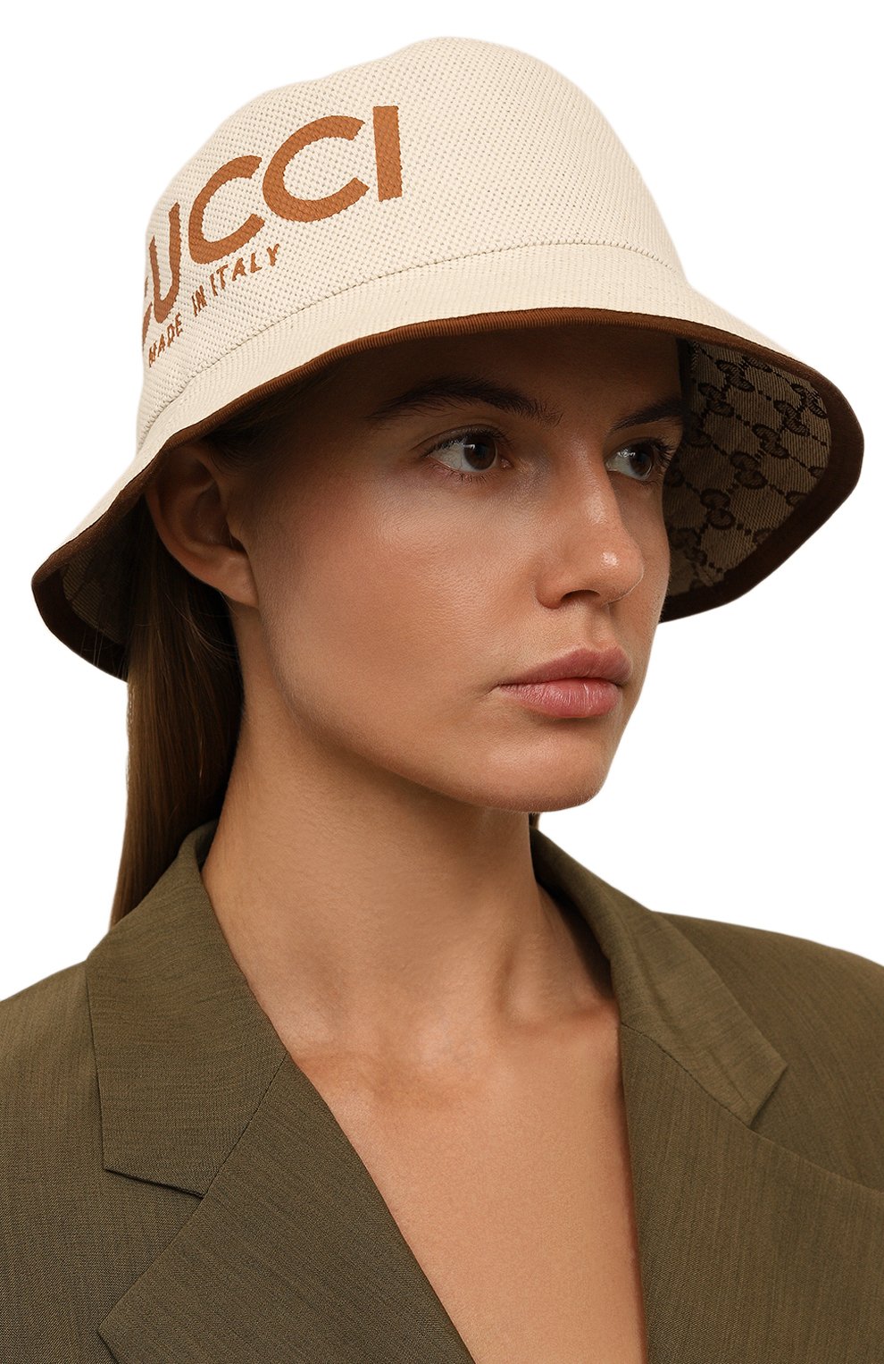 Хлопковая панама GUCCI, арт. 777372/4HA7Y, фото 2