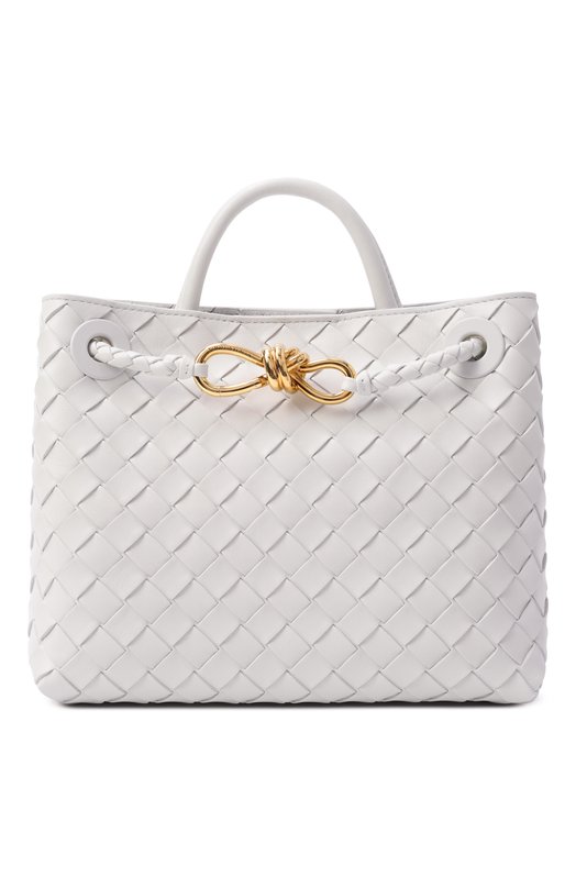 Сумка Andiamo small Bottega Veneta 766014/VCPP1 Белый 766014/VCPP1