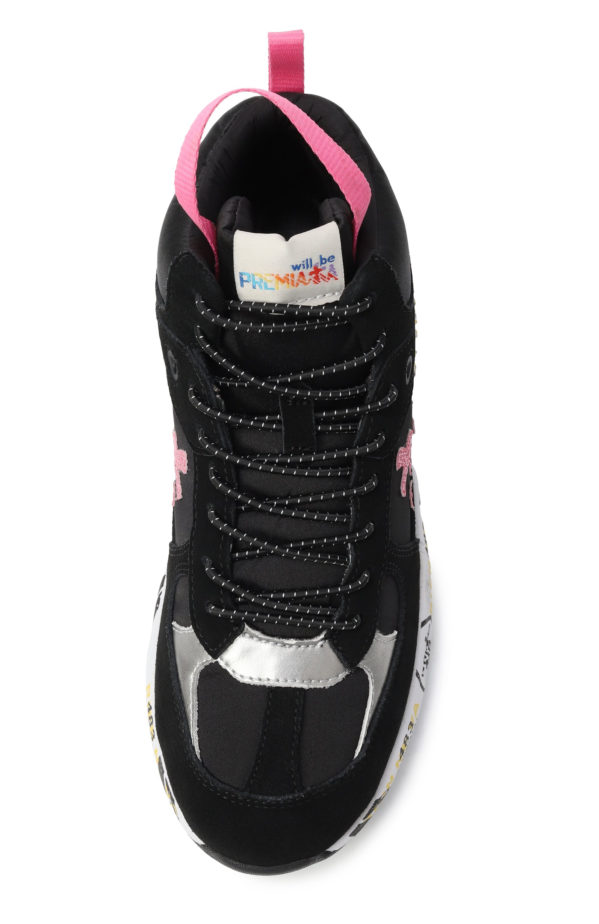 Комбинированные кроссовки diva PREMIATA WILL BE, арт. 24282042/DIVA HI/36-40, фото 4