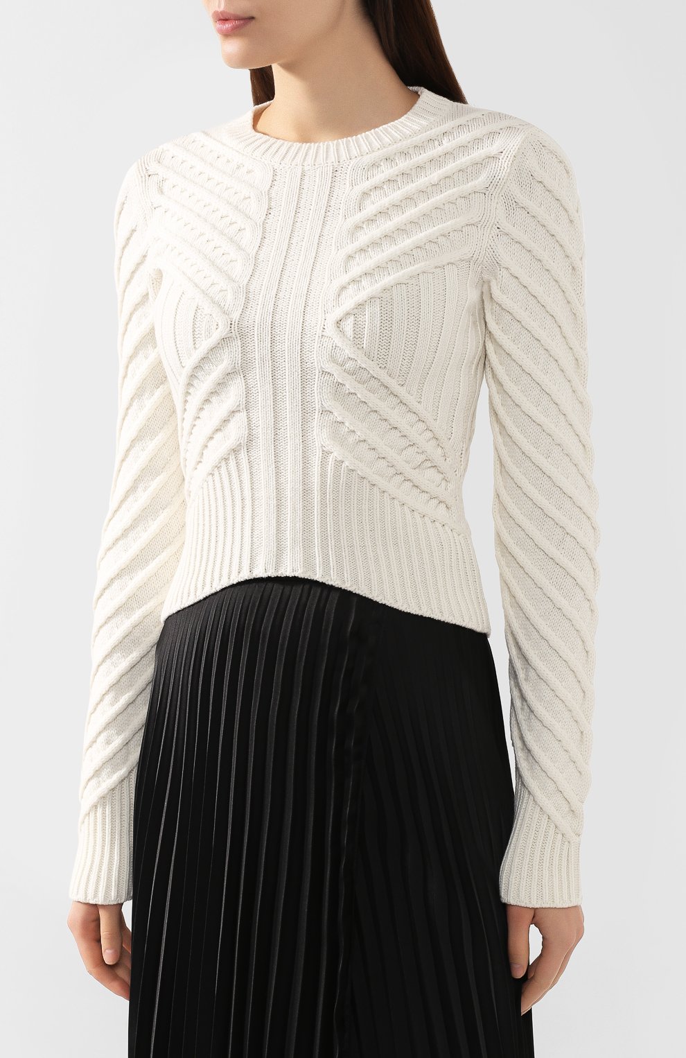 Свитер из смеси шерсти и кашемира ALEXANDER MCQUEEN, арт. 585249/Q1AG7, фото 3