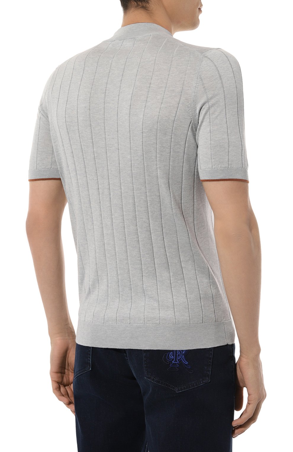 Шелковый джемпер ANDREA CAMPAGNA, арт. 43107/23510, фото 4