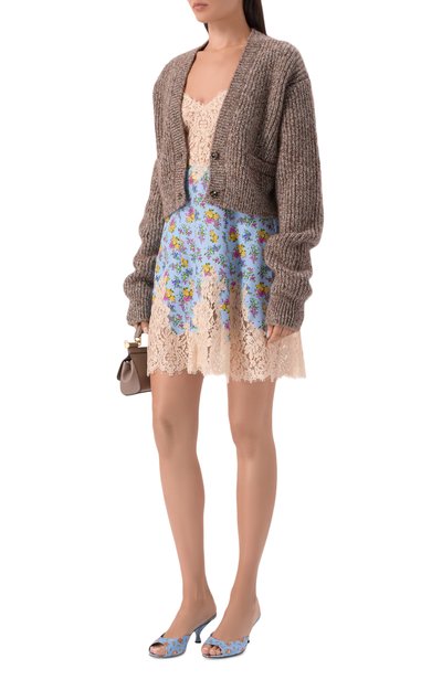 Женское платье из шелка и вискозы DOLCE & GABBANA, арт. F60FGT/IS10D