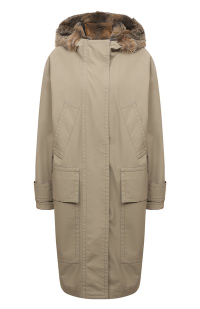 Парка с меховой подкладкой COLOR TEMPERATURE, арт. Пл,Р,О-34/278, фото 1