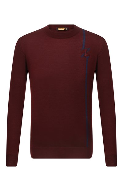 Мужской джемпер из кашемира и шелка ZILLI, арт. MBW-DC046-LETT1/ML01