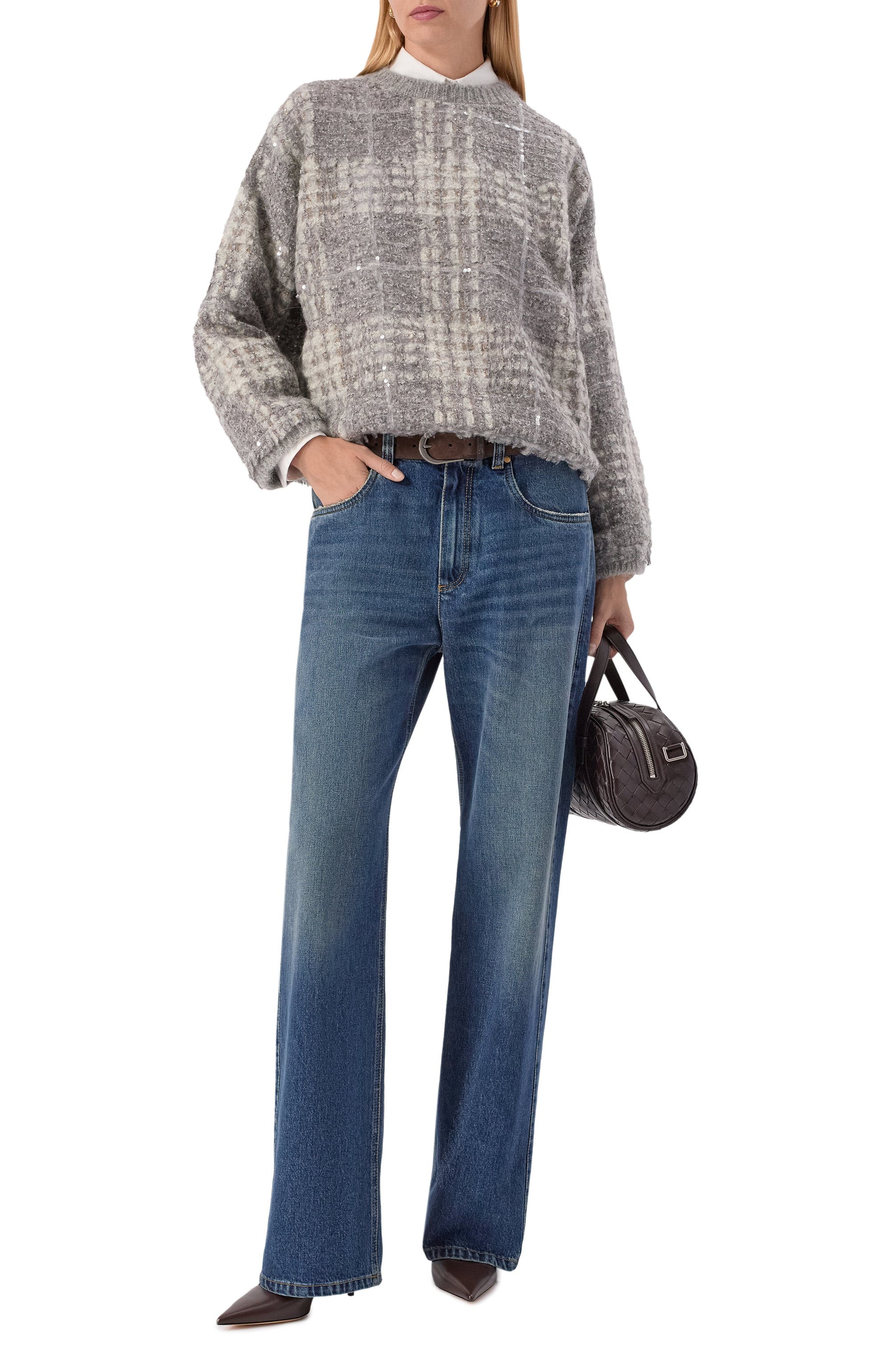 Шерстяной свитер BRUNELLO CUCINELLI, арт. MDXR25510, фото 2