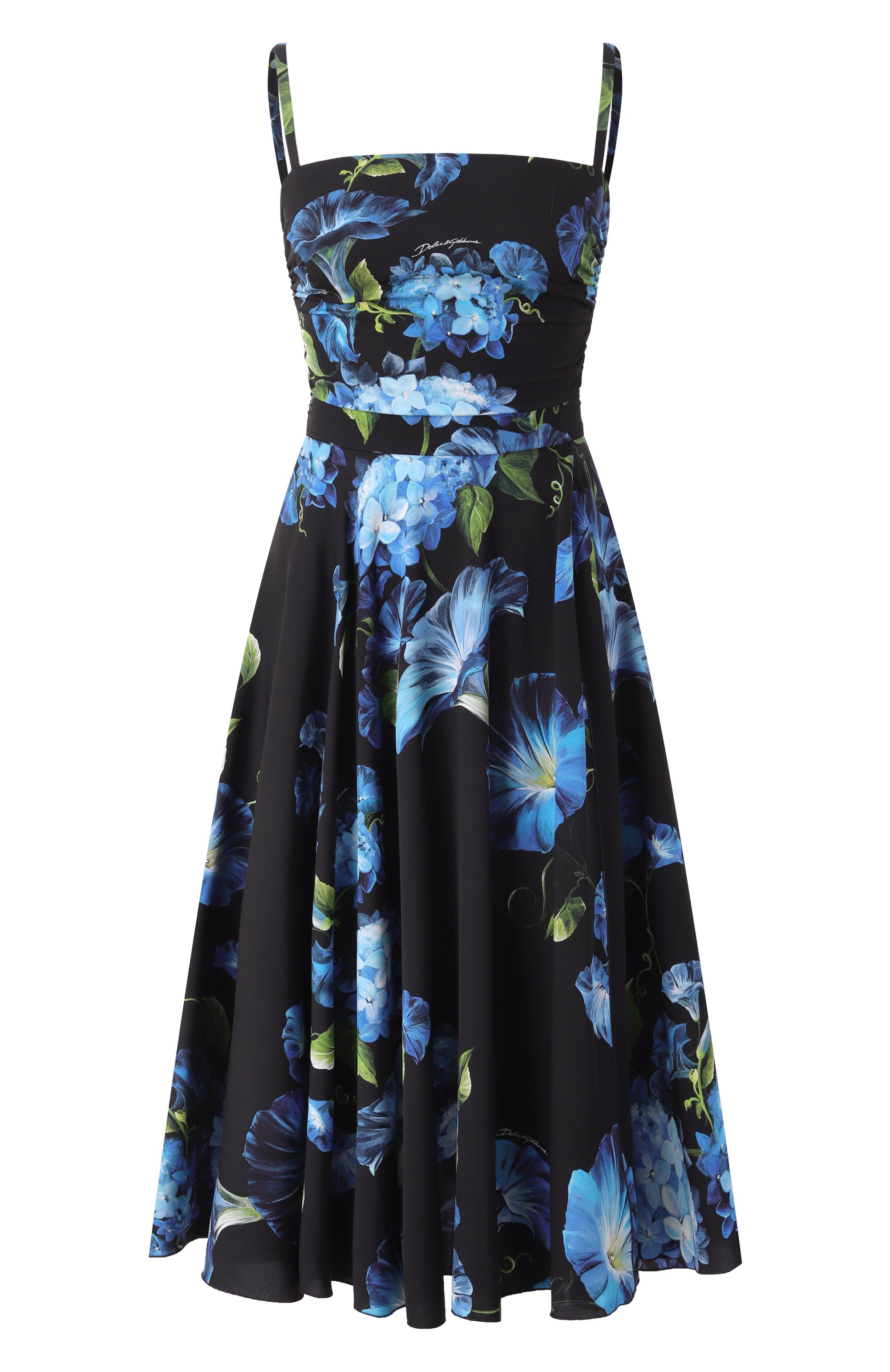 Шелковое платье DOLCE & GABBANA, арт. F6HAJT/FSA6C, фото 1