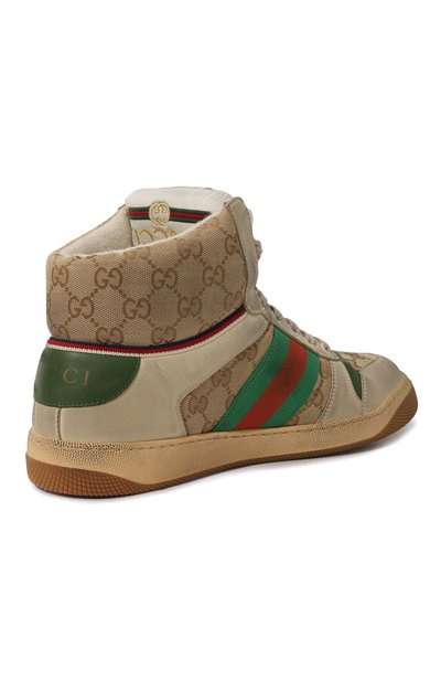 Комбинированные кеды screener gg GUCCI, арт. 563730 9Y9P0, фото 5