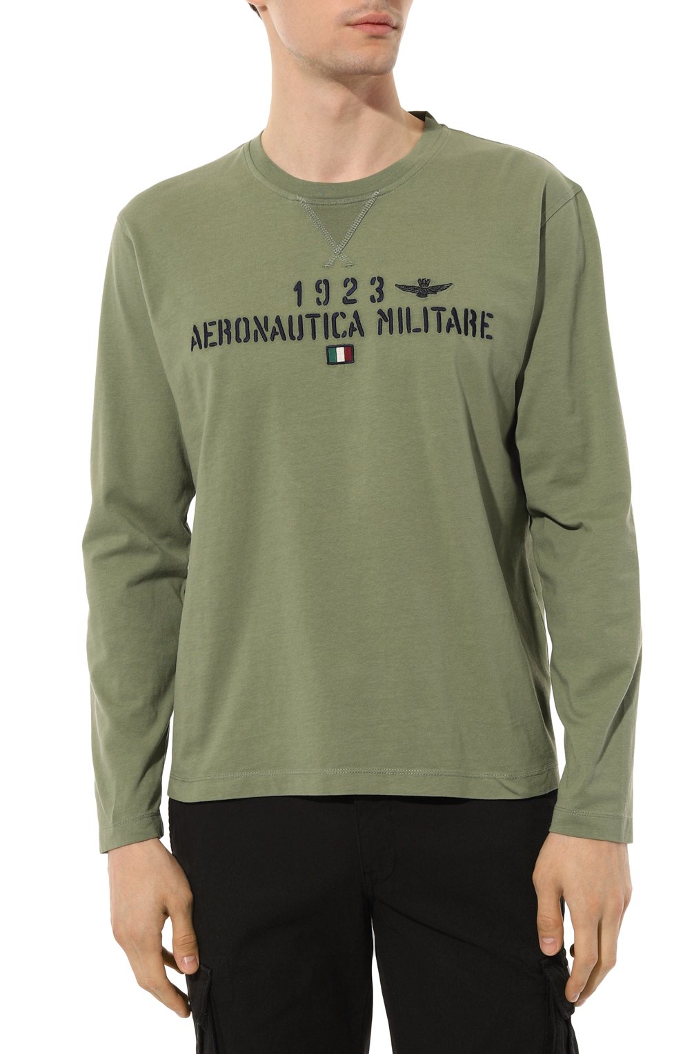 Хлопковый лонгслив AERONAUTICA MILITARE, арт. 231/TS2052J584, фото 3