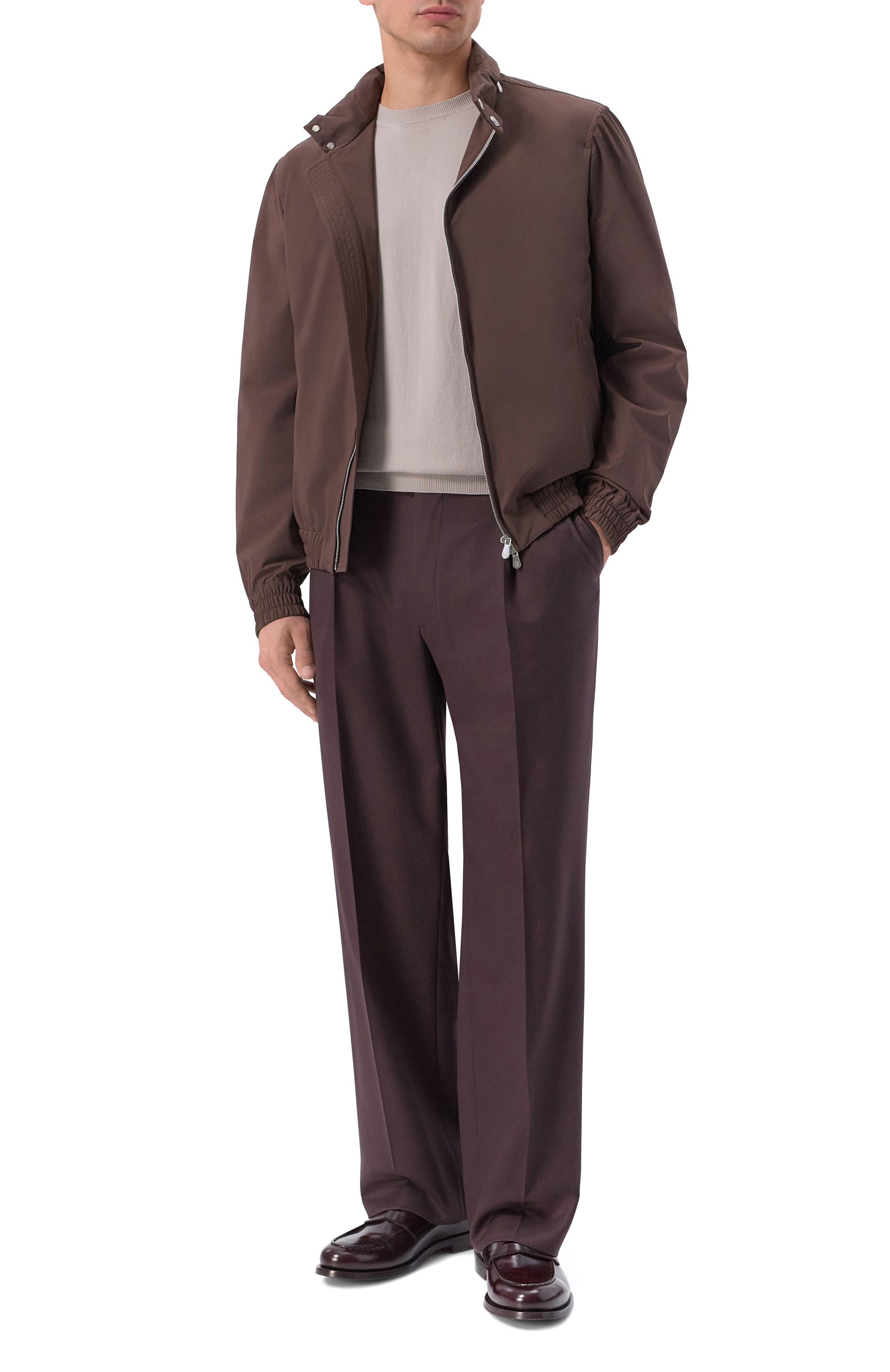 Шерстяные брюки CORNELIANI, арт. 284L26/2A18111, фото 2