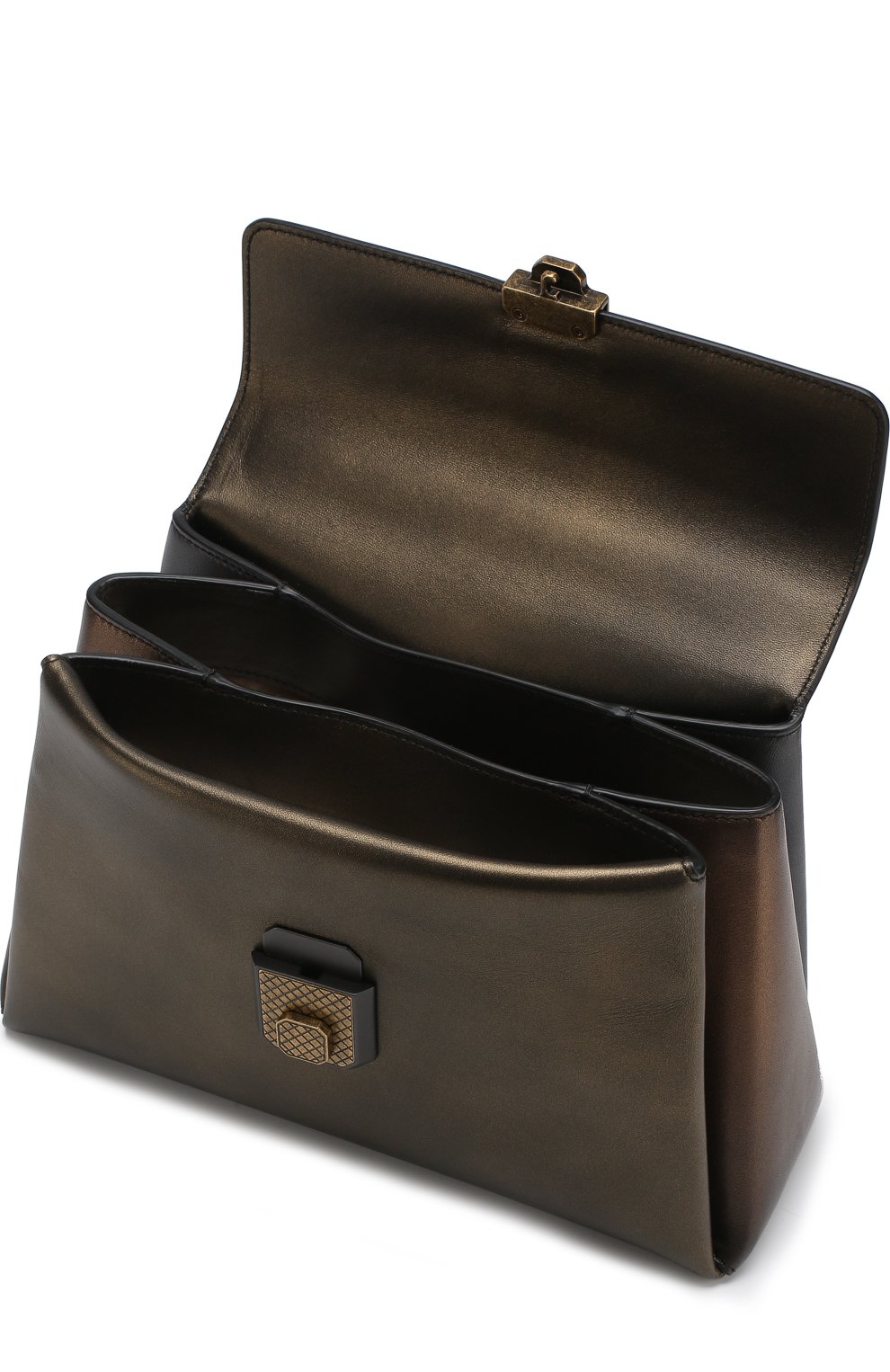 Сумка la piazza medium BOTTEGA VENETA бронзового цвета по цене 288500 руб., арт. 493690/VA2Q0, фото 4 Сумка la piazza medium BOTTEGA VENETA, арт. 493690/VA2Q0, фото 4