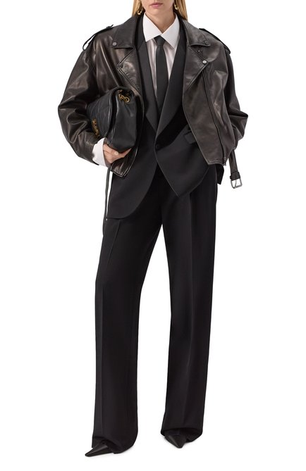 Женский шерстяной жакет SAINT LAURENT, арт. 818718/Y7E63